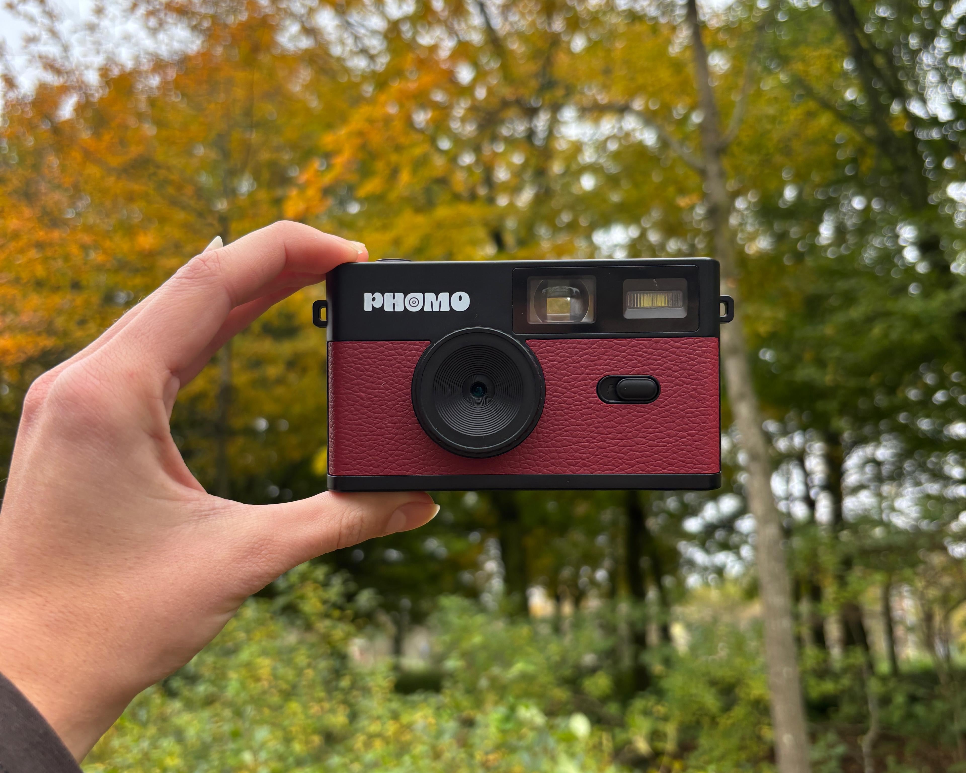 Phomo Camera Bordeauxrood