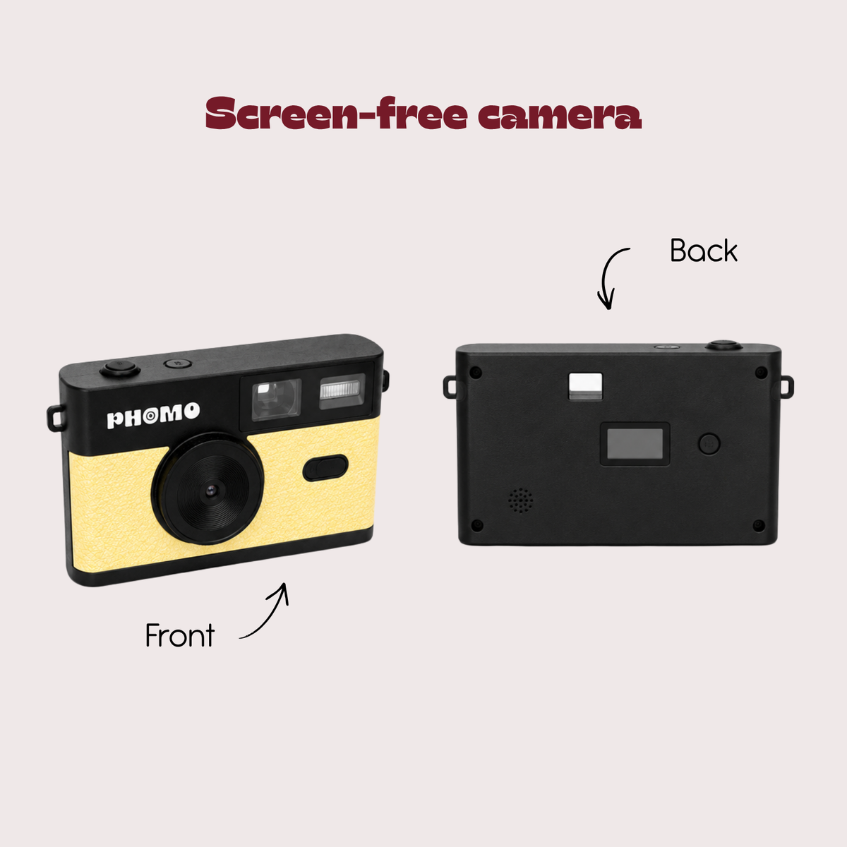 Phomo Camera Butter Yellow