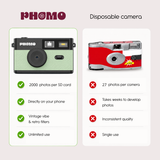 Phomo Camera Mint Groen