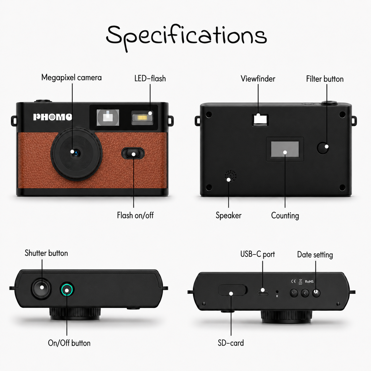 Phomo Camera Brown