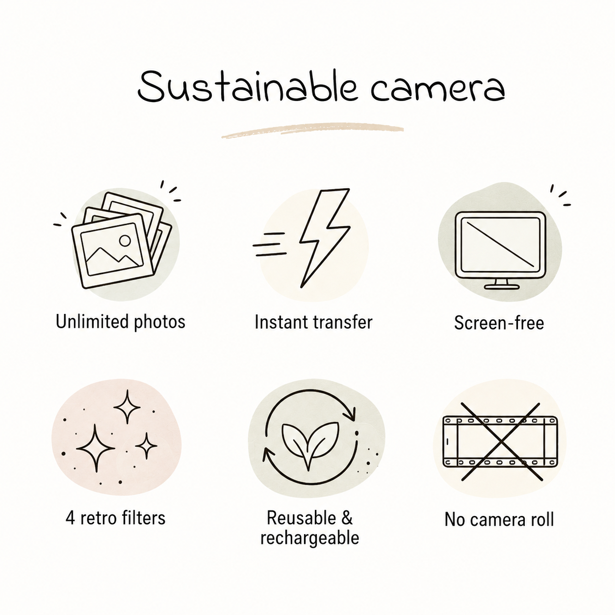 Phomo camera beige