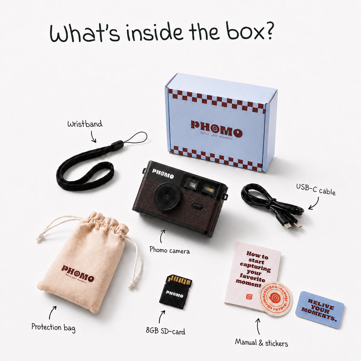 Phomo Camera Black