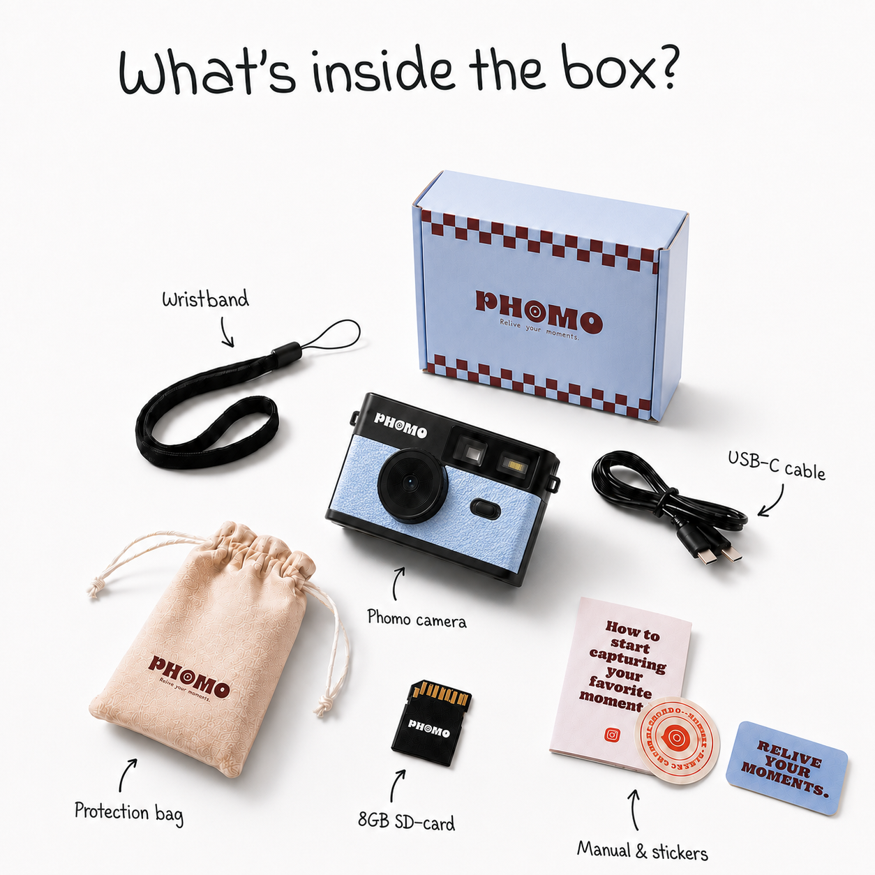 Phomo Camera Blue