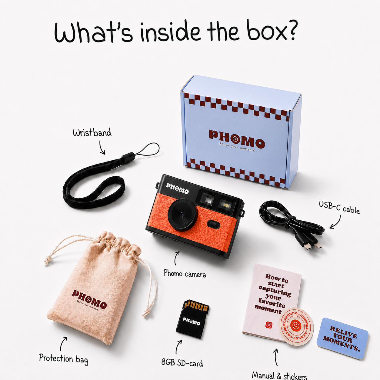 Phomo Camera Orange