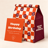 Gift card Happy Birthday